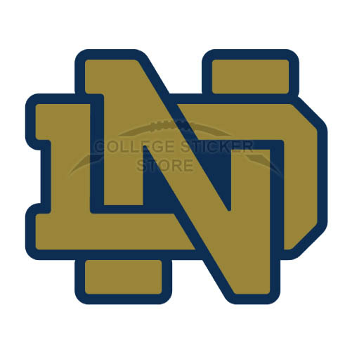 Personal Notre Dame Fighting Irish Iron-on Transfers (Wall Stickers)NO.5722